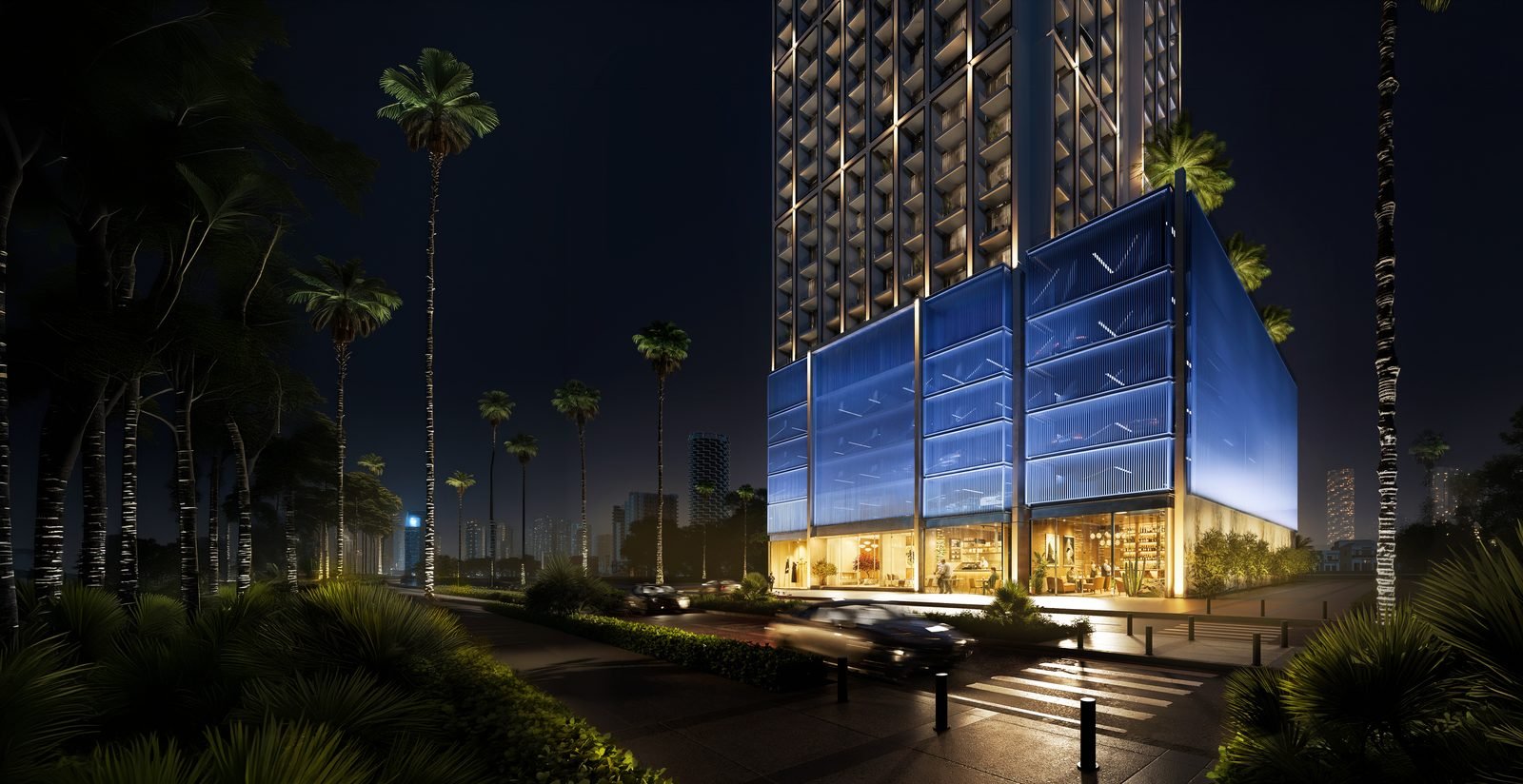 One-Bedroom Apartment in Jumeirah Village Circle, Dubai — Two Layouts, 30+ Landscaped Parks