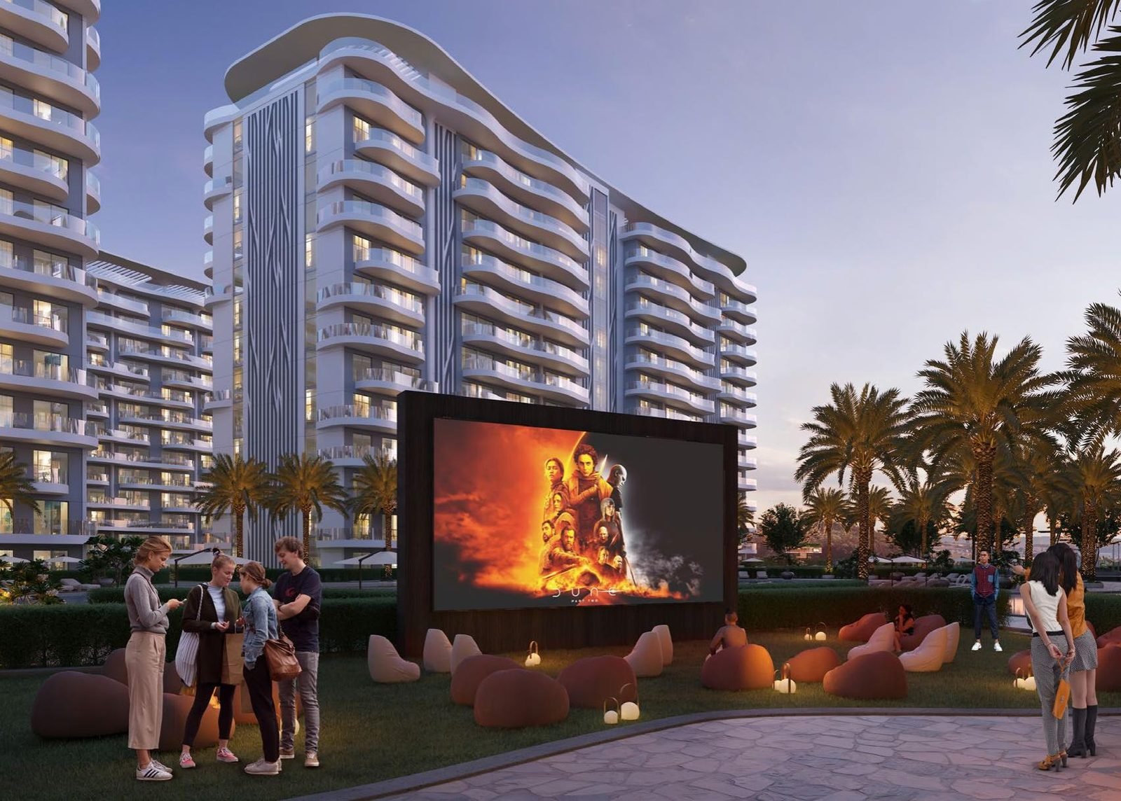 1-Bedroom Apartment for Sale in Valencia, DAMAC Lagoons District — Average Price AED 1,300,000 in DAMAC Lagoons