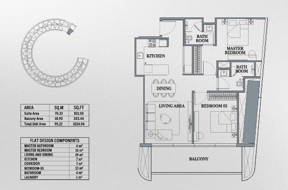 1 Bedroom Apartment Off-Plan in Nad Al Sheba, Dubai — photo 15